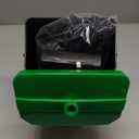 FUSBUNTY Pooper Scooper Swivel Bin & Rake with 100 Waste Bags, Dog Pooper Scooper with Bag Attachment for Large Medium Small Dogs, Poop Scooper with Lid for Lawn Yard Dog Kennel