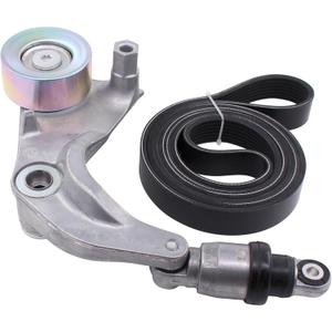 ApplianPar Serpentine Belt and Accessory Drive Belt Tensioner Pulley Assembly for Honda Civic 1.8L 2007-2011