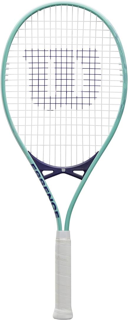Wilson Tennis Racquet for Beginners (Pre-Strunged) | for Beginners, Pre-Strunged (Teal/Navy)