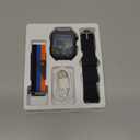 4G Kids Smart Watch GPS Tracker, Smartwatch for Kid with SIM Card, Calling, Voice Chat, Class Mode, SOS, Pedometer, Alarm, Games, HD Touch Screen Phone Watch Gift for 4-12 Girls Boys, Black Grey