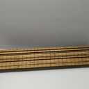 LazBlinds Cordless Bamboo Roman Shades, Privacy Blinds for Interior Windows, Room Darkening Roll Up Bamboo Blinds for Home & Patio, 27.5" W x 64" H, Highfield Teak