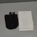 Water Bottle Holder for Backpack, Molle Water Bottle Holder Pouch Bag for Backpack Strap with Hook Buckle Fits for 8-24oz, Bottles Carrier Attachments for Hiking, Sports, Travel, Outdoor (Black)