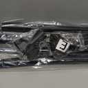 Black Curved Shower Curtain Rod 33-78 Inches Adjustable Splicing Design Need To Drill Shower Rods Curved Round Bowed Rust proof, Premium Stainless Steel Shower Curtain Rod for Bathroom, Bathtub, Stall