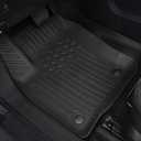 Floor Mats for Nissan Kicks 2025-2026, All Weather Floor Mats Trunk Cargo Liner and Door Sill Guards Accessories, Full Coverage Set (Fit for FWD/AWD)