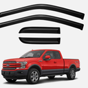 Window Visors Rain Guards for 2015-2026 Ford F150 SuperCab, Out-Channel Window