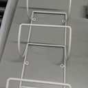 NearMoon Towel Rack Wall Mounted- All Metal Bathroom 2 Towel Rack Holders+ Hand Towel Storage Basket, Rustproof 3 Level Rack Organizer for Hand Towels, Washcloths, 2+1 Pack (White)