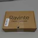 Ravinte 30 Pack Solid 3 Inch Center to Center Slim Square Bar Drawer Handles Kitchen Cabinet Handles Black Drawer Pulls Kitchen Cabinet Hardware Matte Black Dresser Pulls for Cupboard