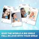 Teeth Whitening Strip 14 Treatments - Whitening Strips for Sensitive People, Fast Remove Smoking, Coffee, Wine Stains, Teeth Brightening Kit Pack of 28 Non-Slip Strips
