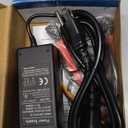 Warmstor SATA/PATA/IDE Hard Drive to USB 2.0 Adapter Converter Cable for 2.5" 3.5" Hard Disk HDD SSD with External AC Power Supply, Compatible with All Computer System PC Desktop Laptop