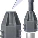 Starlink Pipe Adapter, Starlink pole mount, for Starlink V2 pipe adaptor, TV Masts and Satellite Masts are Installed, Suitable for Pipe Diameters Within 2.5 Inches and Starlink connections