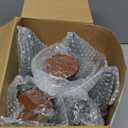 Thyle Green 6 Pcs Velvet Christmas Tree Figurines - 6" 8" 10" 12" Winter Holiday Modern Cone Tabletop Decoration Set for Mantel Entryway Centerpiece Home Rustic Minimalist Tree Decor