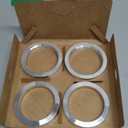 57.1 to 72.6 Hub Rings, Aluminum Hubcentric Rings for Audi A3 A4 Q3 S3 VW Jetta GTI Passat Golf with 57.1mm hub bore, Pack of 4,72.6mm to 57.1mm