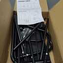 GRANNY SAYS 80L Slim Laundry Hamper with Wheels, Fabric Rolling Laundry Basket, Narrow Clothes Organizer, Tall Hamper for Closet, Laundry Room, Bathroom, Black