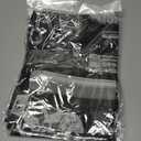 3 x Professional Barber Cape 63"x55" with Adjustable Snap Closure, Perfect for Home Use or Salon, with Stylish Designs (Black)