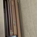 DJAR French Easel with Shoulder Strap, Adjustable Beech Wood Art Easel with Drawer, Palette, Level Instrument & Scale Leg, Studio Tabletop Floor Easel for Artists, Hold Canvas up to 34", Walnut