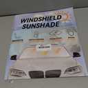 INSAUTO Custom Fit Windshield Sun Shade Accessories for Lexus RX 2023-2026, Foldable Front Window Sunshade, UV & Heat Reflector, Keeps Interior Cool, Includes Storage Bag