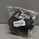 Dog Shoes, Outdoor Dog Boots Non-Slip Waterproof Dog Booties 4Pcs for Winter Snowy Day, Summer Hot Pavement with Rugged Sole Black (Size 5:2.51''x2.36'')(L*W) for 41-60lbs)