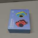 Uffylle Kids Camera, 1080P 48MP Front Selfie Toddler Camera, 3.5 inch Big Screen Toy Camera, 10X Zoom in Chritmas Birthday Gift Cameras for Kids Boys Girl Age 2 3 4 5 6 7 8 9 10 11 12, Red