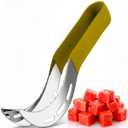 2 x 2-in-1 Watermelon Slicer Cutter Tool, Stainless Steel, Cubes and Slices