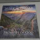 Christian Calendar 2026  Monthly Bible Verse Wall Calendar | Promises of God  A Year of Experiencing Gods Faithfulness | All Bible Quotes from the ESV | 12 x 24 Premium Scripture Calendar