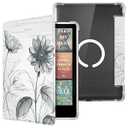 CoBak Magnetic Case for 7" Kindle Paperwhite 12th Gen 2024 and Kindle Colorsoft - Compatible with iPhone MagSafe, for Samsung/ Belkin/ Anker Wireless Charging Pads, Clear Back Cover, Auto Sleep Wake