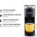 Keurig K-Mini Single Serve K-Cup Pod Coffee Maker, 6 to 12oz Brew size, with Cord Storage, Perfect for Small Spaces, Black