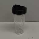 Replacement Parts 24-Ounce Smoothie Cup with lid, Compatible with Oster Pro 1200 Blender