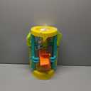 Liberty Imports Double Sand & Water Wheel Tower Beach Toy Set w/Built-in Funnel, Sieve, Bucket, Shovel, Rake, Animal Molds for Kids, Toddlers Play