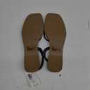 SM New York | Shoes | Black Flat Sandals With Thin Strap 10