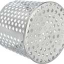 PATIKIL Gutter Guard Filter 3.9"-3.4", PVC Termination Cap Mesh Screen Roof Vent Cover Stainless Steel Conical Exhaust Pipe Cover Downspout Guard Filter Strainer for Downspout