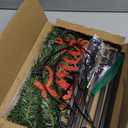 HUTHDAK Metal Merry Christmas Stocking Holder Stand with 6 Hooks, Christmas Stocking Holder Stand. A Christmas Stocking Stand Will Add a Glorious Festive Touch to Your Room.