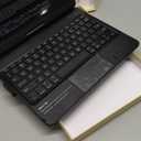 TQQ Touch for iPad 9th Generation Case with Keyboard (10.2", 2021), Multi-Touch Trackpad, 360 Rotatable Protective Cover for iPad Keyboard 9th/8th/7th Gen with Pencil Holder (Gray)