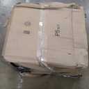 TRALT Ergonomic Office Chair - Desk Chair with Adjustable Lumbar Support Computer Chair - Mesh Comfy Chair with Flip-up Armrests - Gaming Chairs for Adults Home Office (Leather, Beige) (Pack of 1)