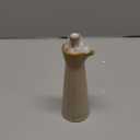 Small Ceramic Olive Oil Dispenser Bottle for Storage Of Oil, Vinegar, Soy Sauce, 120ml / 4oz - Beige