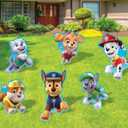 Paw Patrol Yard Signs with Metal Stakes, 17" Characters