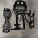 Gyroor Scooter with Adjustable Seat Attachment, 6.5" All-Terrain Self Balancing Scooter, LED Lights & Bluetooth for Kids and Adults, Black