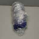 Betsy & Adam Women's Betsy & Adam Women's Chiffon Halter Neck Sleeveless Print Ruffle Floor Length Dress (12, Indigo)