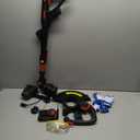 String Trimmer Cordless with Auto Feed,20V Battery Powered 13" Edger and Weed Trimmer,2 in 1 Electric Grass Trimmer,2.5Ah Battery and Fast Charger Included (Black)