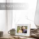 Papa Picture Frame 5x7, Best Papa Ever Grandpa Grandfather Gifts for Christmas Birthday from Grandkids, Grandpa Grandfather Gifts Picture Photo Frames for Tabletop Desk Decor