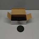 Ezprotekt Furniture Sliders for Carpet, 16 Pack 3.5" Furniture Movers Sliders, Heavy Duty Reusable Carpet Sliders, Furniture Glides for Sofa Bed Couch Fridge, Move Your Item Easy & Safely (Black)