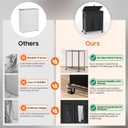 250L Laundry Hamper with Lid & Wheels, Rolling Laundry Basket with Bag, 66GAL