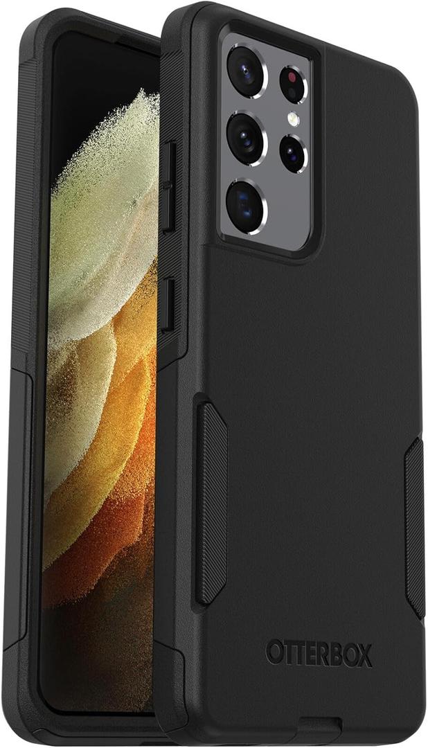 OtterBox Commuter Series Case for Samsung Galaxy S21 Ultra 5G (Only) - Non-Retail Packaging - Black