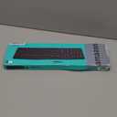 Logitech MK235 Wireless Keyboard and Mouse Combo for Windows, 2.4 GHz Wireless Unifying USB Receiver, 15 FN Keys, Long Battery Life, Compatible with PC, Laptop