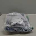 Estelar Textiler Blackout Curtains 90 Inches Long 2 Panels, Navy Blue and Greyish White Thermal Insulated Energy Saving Ombre Drapes for Bedroom,Light Blocking Grommet Curtains for Living Room,52Wx90L