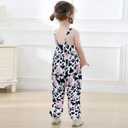 Vieille Baby Toddler Girl Cute Strap Jumpsuit One-piece Romper with Pockets 1-8 Years (3-4T)