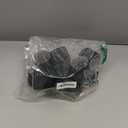 Large Hair Rollers Set - 24 Pieces with 12 Jumbo Rollers and 12 Clips for Long Thick Hair Volume (Black)