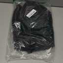 WATERFLY Crossbody Sling Backpack Sling Bag Travel Hiking Chest Bag Daypack (Black) (Small)