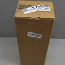 WOPITUES Wood Floating Shelves Set of 6, Shelves for Wall Decor, Farmhouse Shelf for Bedroom, Bathroom Storage Shelves, Book Shelves for Living Room - Rustic Brown (16.5 Inch)