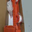 LeeLoon 8-in-1 Faucet & Sink Installer Wrench - Red, Plastic, Ratchet, Plumbing Tool - Includes 2 Replaceable Heads (34mm & 40mm), 40 Washer Gaskets, 2 Thread Seal Tape - Plumbing Wrench