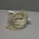 Brizled Orange Rope Lights, 18ft 216 LED Orange Lights, 120V Plugin Tube Light Connectable, Indoor Outdoor Halloween Rope Lighting Waterproof Halloween Holiday Light for Tree Patio Xmas Camping Decor